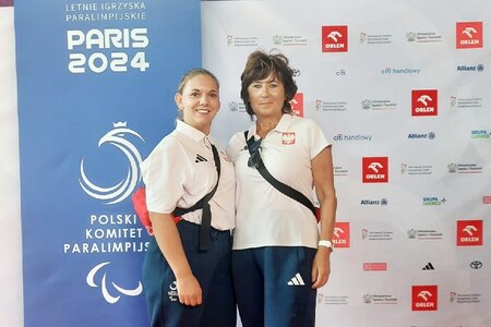 Grażyna Chochliuk i Klaudia Maliszewska, fot. Archiwum Polskiego Komitetu Paralimpijskiego