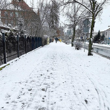 Intensywne opady śniegu. Zimowa aura w powiecie nakielskim