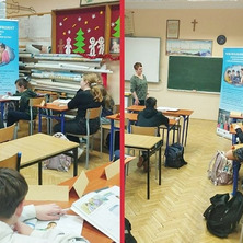 Nauka języka angielskiego w ramach projektu. Zajęcia i warsztaty