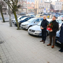 81. rocznica wyzwolenia Kcyni. Złożono kwiaty