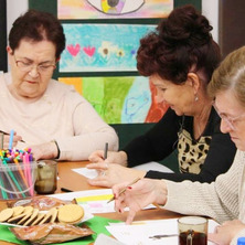 O stresie w centrum kultury. Seniorzy dzielili się swoimi doświadczeniami