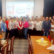 Spotkanie Aktywnego Klubu Seniora. Wykład o glukozie