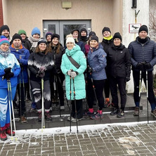 Marsz nordic walking. Pokonali blisko 10 km