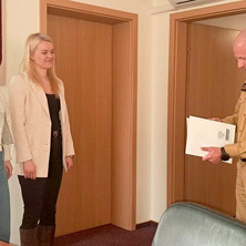 Nagrody dla pracowników cywilnych. Uroczyście w komendzie PSP