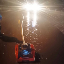 Lokalne podtopienia. Strażacy prowadzą intensywne działania